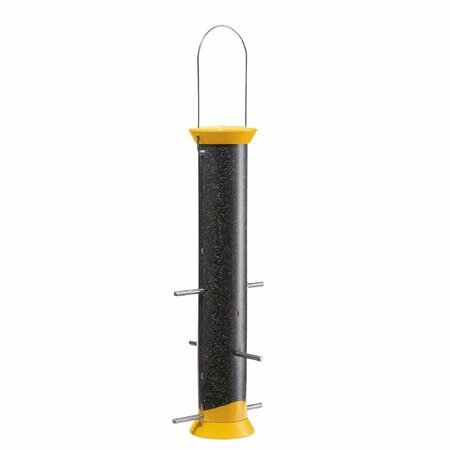 PETPALACE Yellow Metal Thistle Feeder 15 in. PE3491479